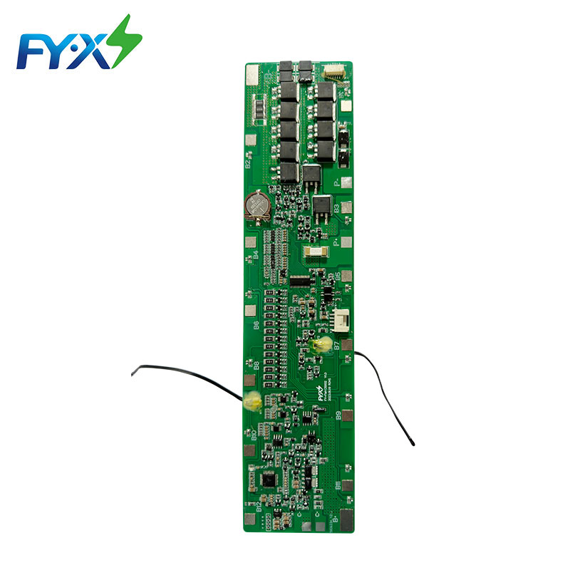 E-bisiklet için UART İletişimli 13S 48V 25A BMS